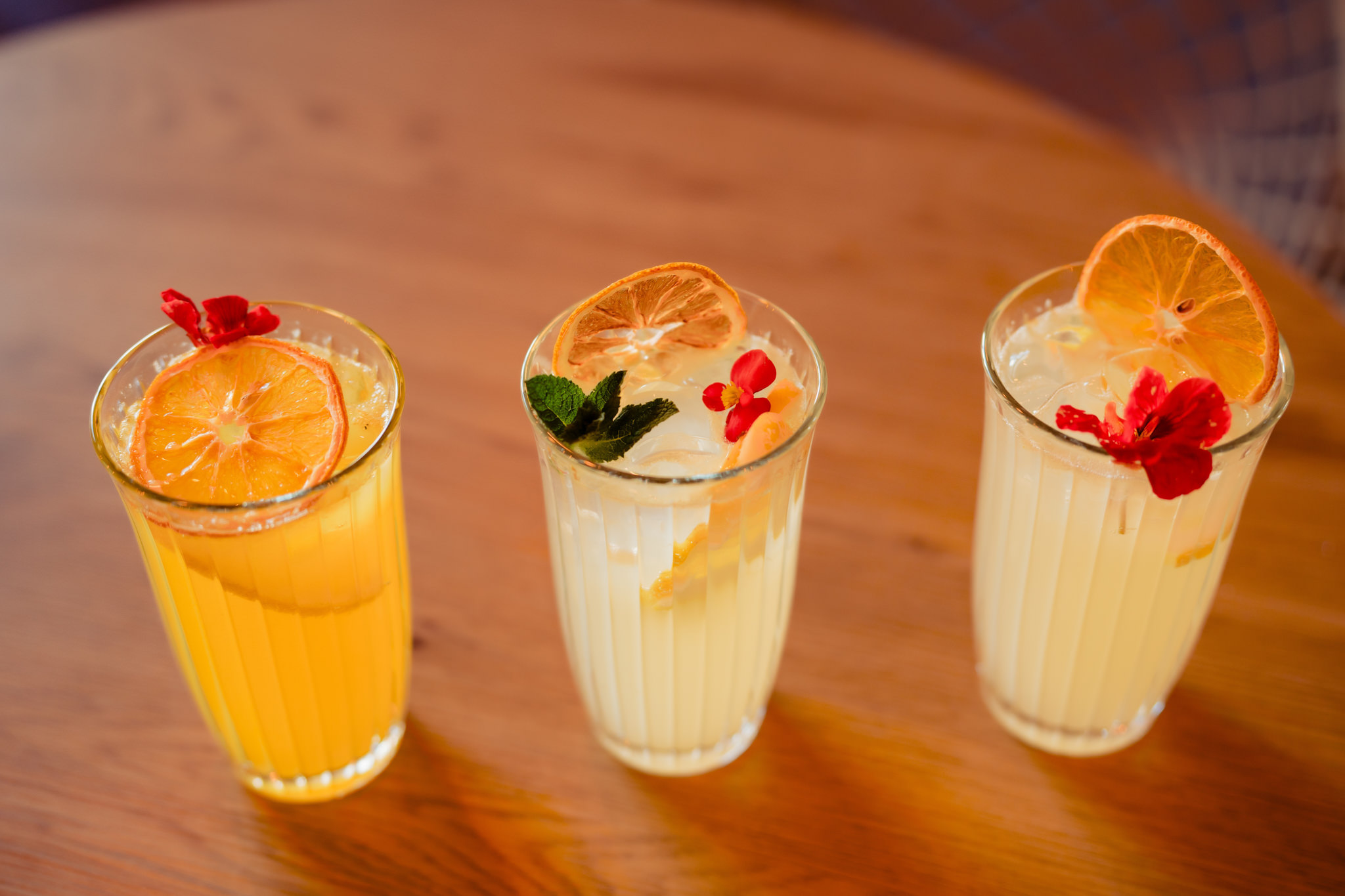 New lemonade batch on the bar.